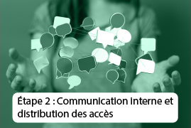 Etape 2 : Communication interne